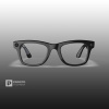 Ray-Ban Wayfarer (Gen 1) Глянцевый Чёрный с Прозрачными Линзами